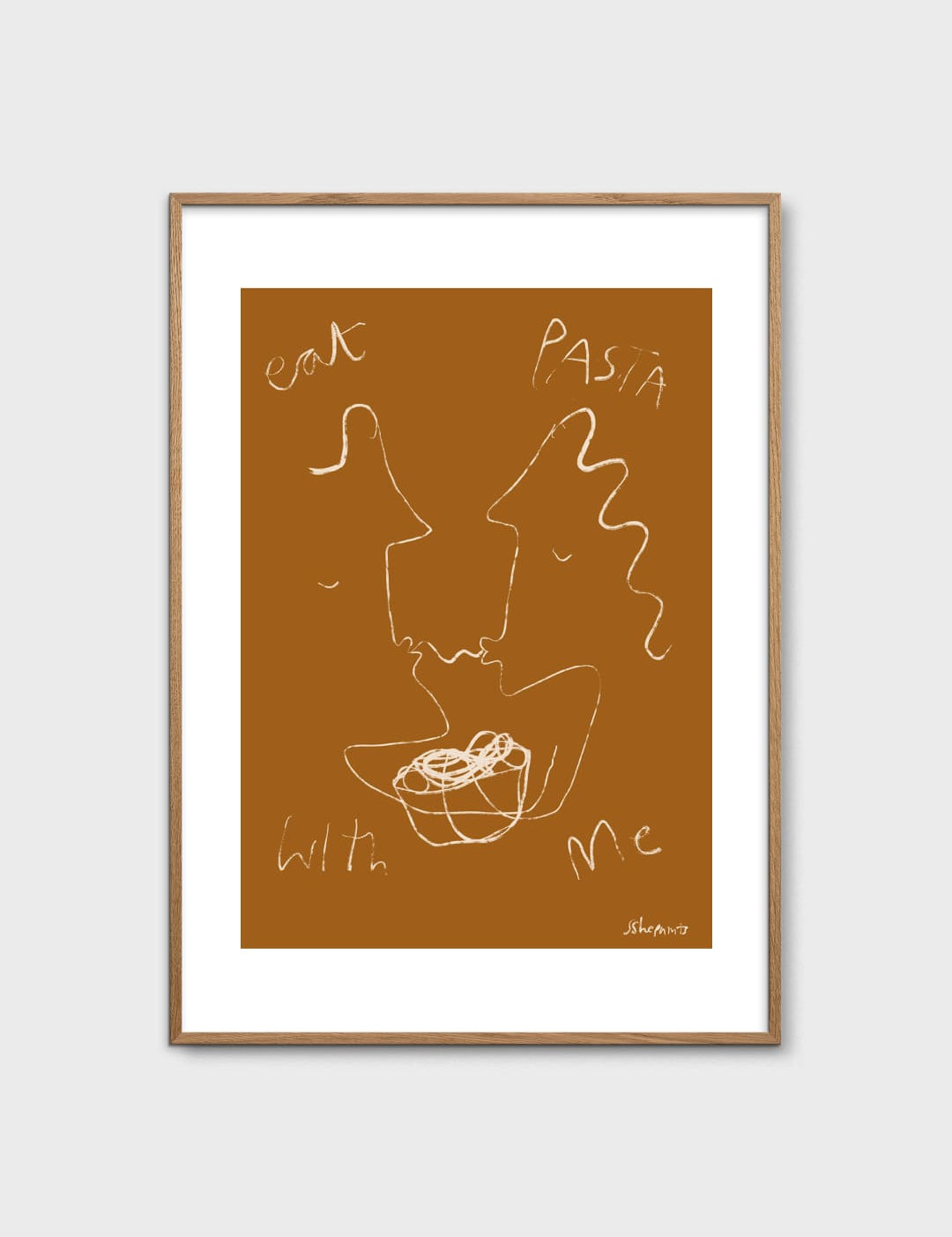 Eat Pasta by Ruby Hughes