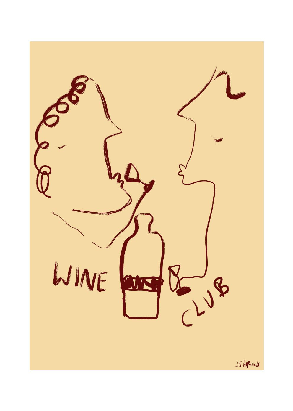 Wine Club by Ruby Hughes
