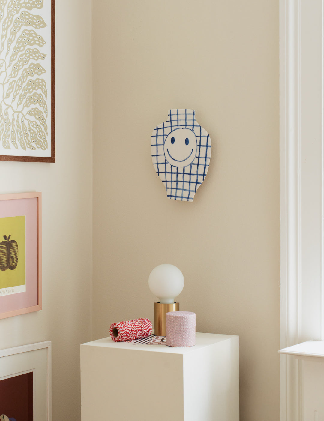 Smiley Vase by Sofi Gunnstedt