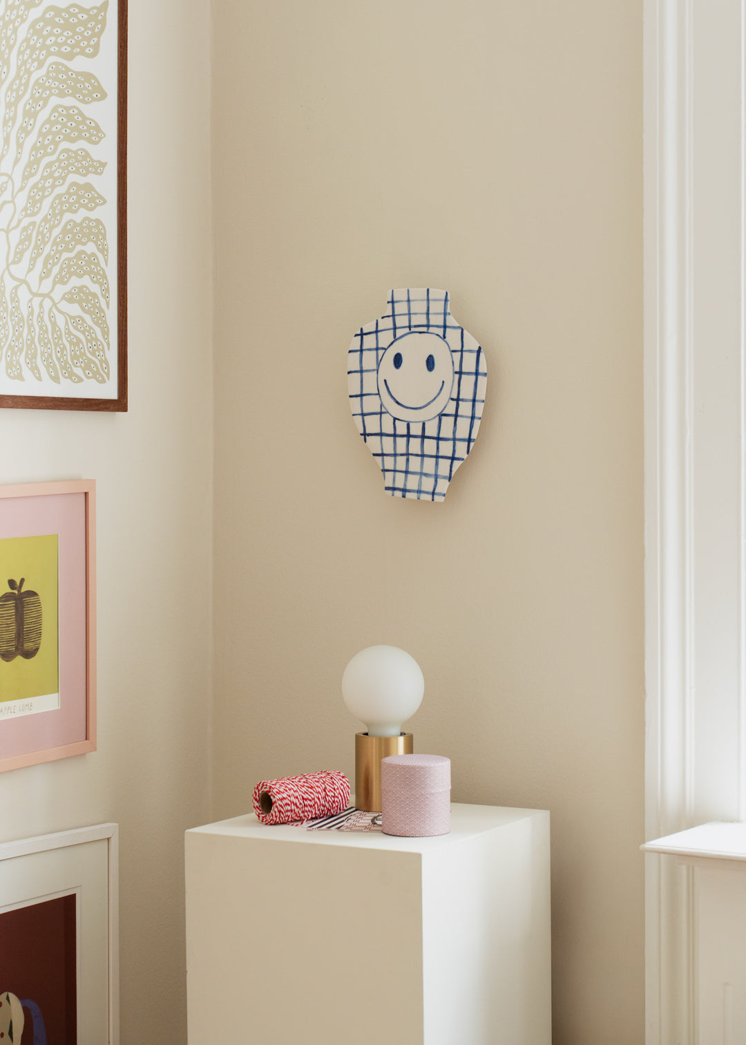 Smiley Vase by Sofi Gunnstedt