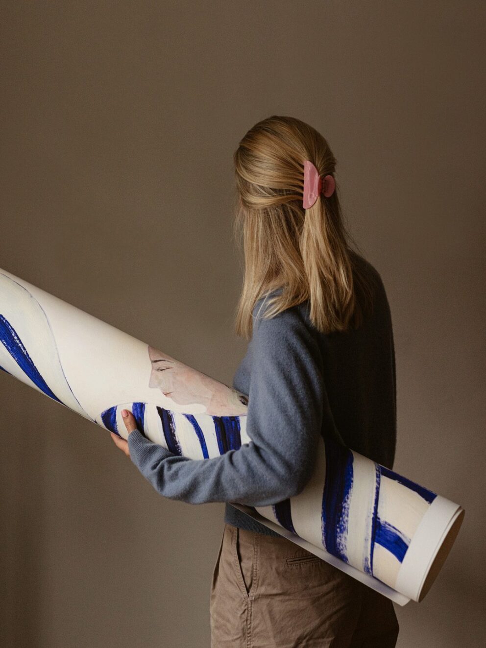 Blue Stripe At Concorde by Sofia Lind