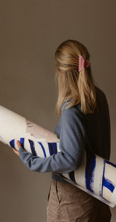 Blue Stripe At Concorde by Sofia Lind