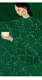Coffee Alone At Place De Clichy by Sofia Lind