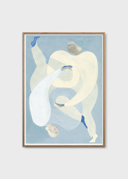 Hold You - Blue by Sofia Lind | The Poster Club