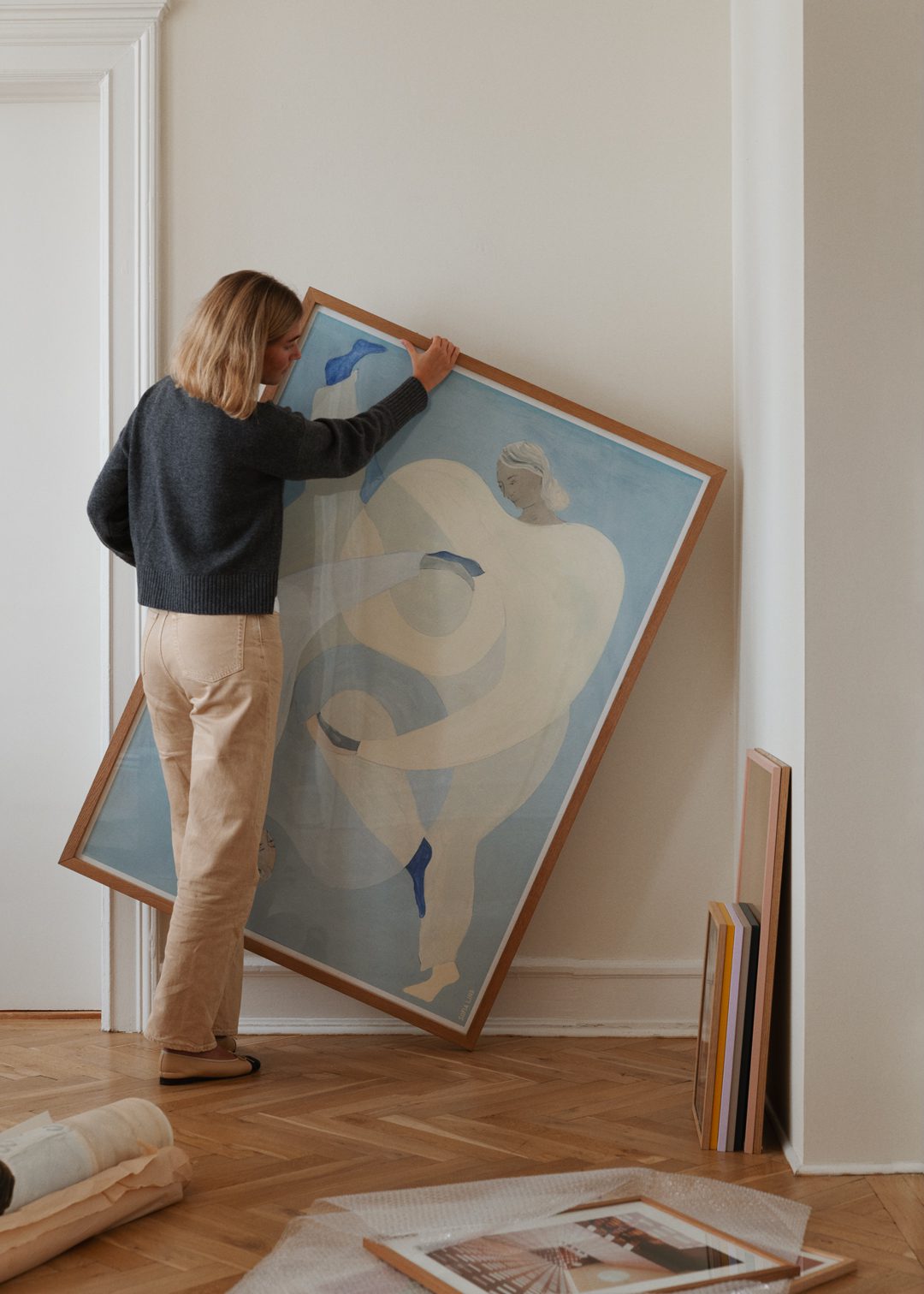 Hold You - Blue by Sofia Lind