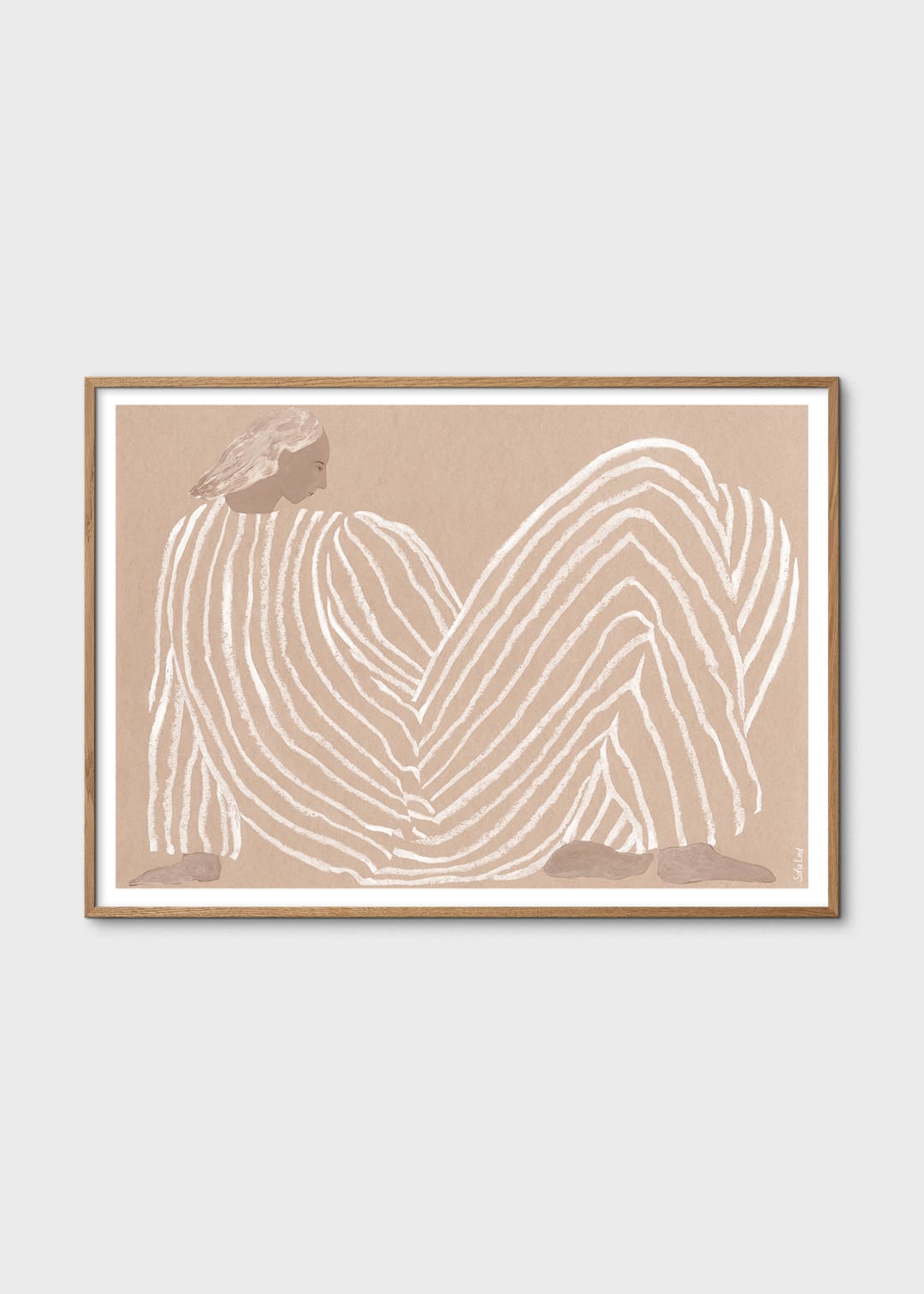 最終お値下げ☆Sofia Lind 「ME」アートポスター 50x70cm Me by Sofia Lind | The Poster Club