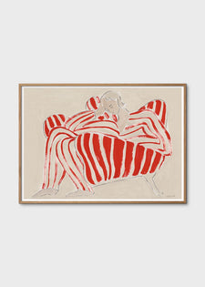 Red Chair by Sofia Lind