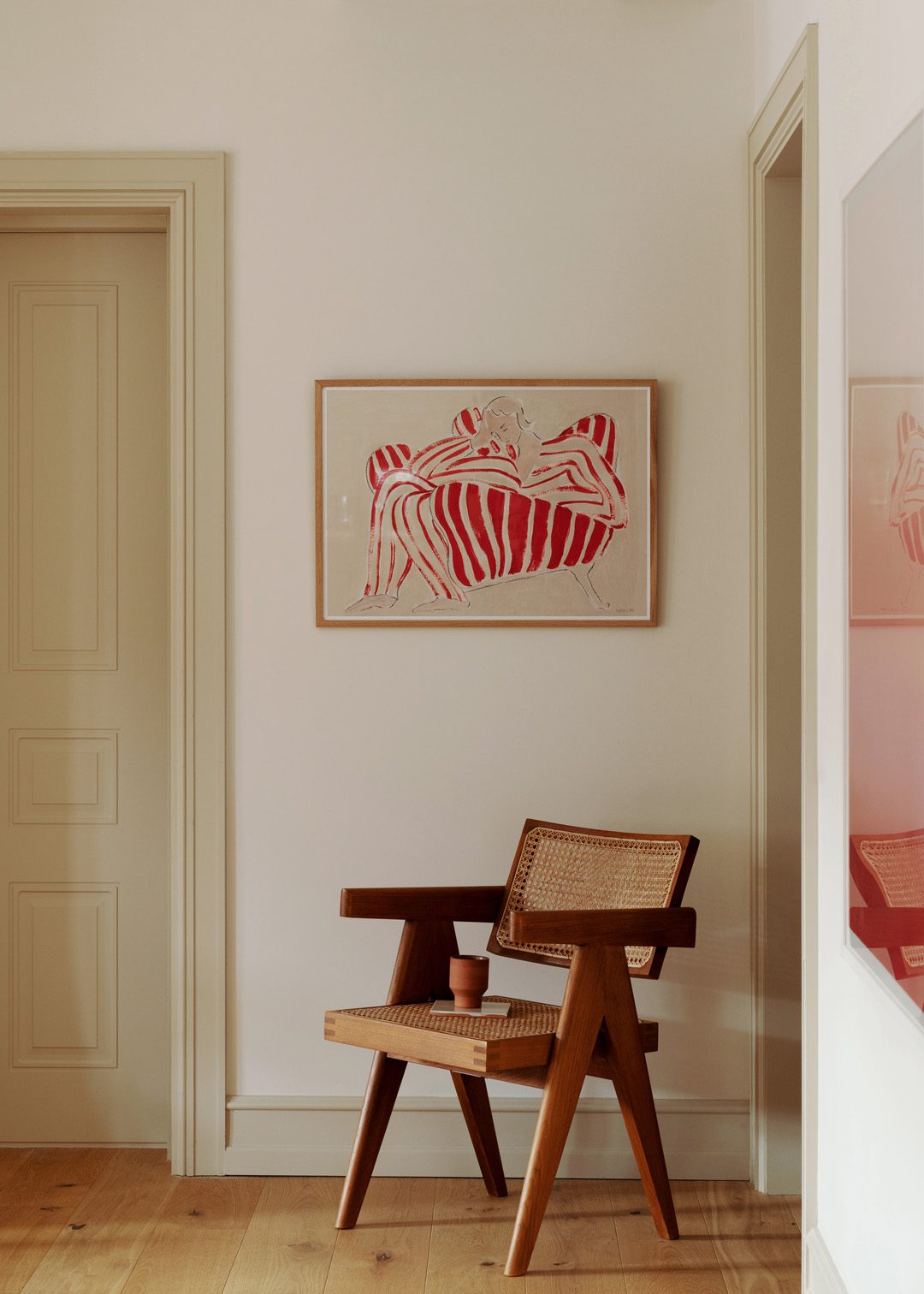 Red Chair by Sofia Lind