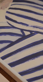 Blue Stripe At Concorde by Sofia Lind