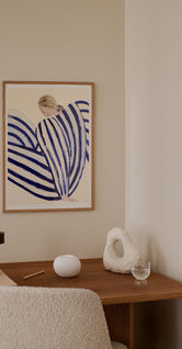 Blue Stripe At Concorde by Sofia Lind