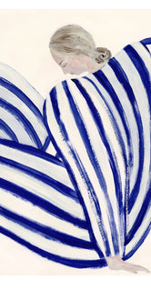 Blue Stripe At Concorde by Sofia Lind