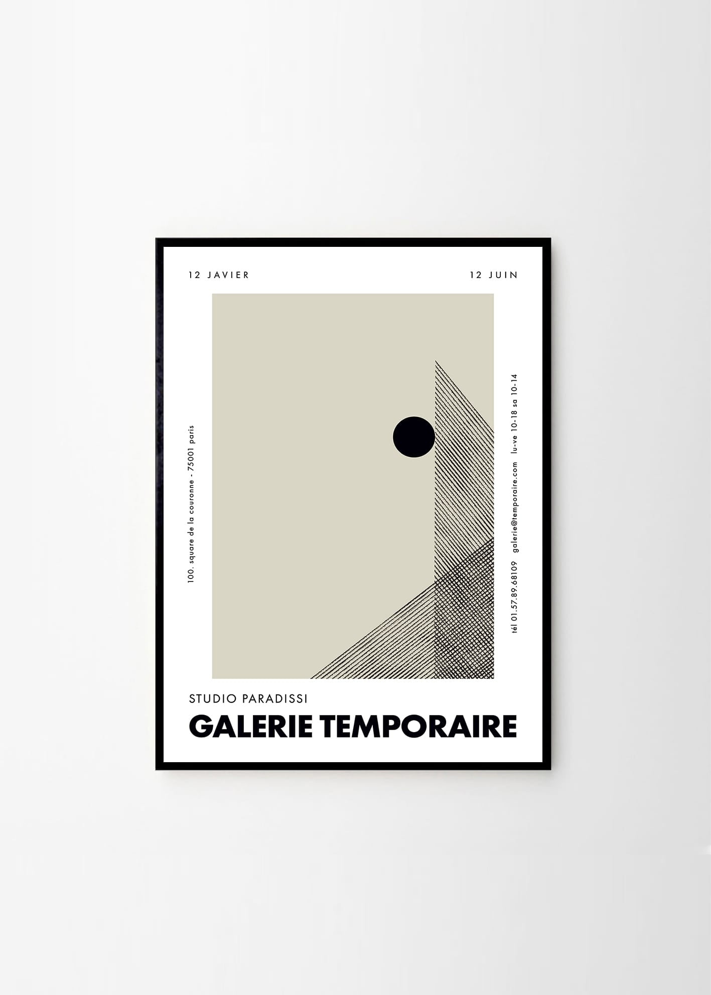 Galerie Temporaire 29 by Studio Paradissi