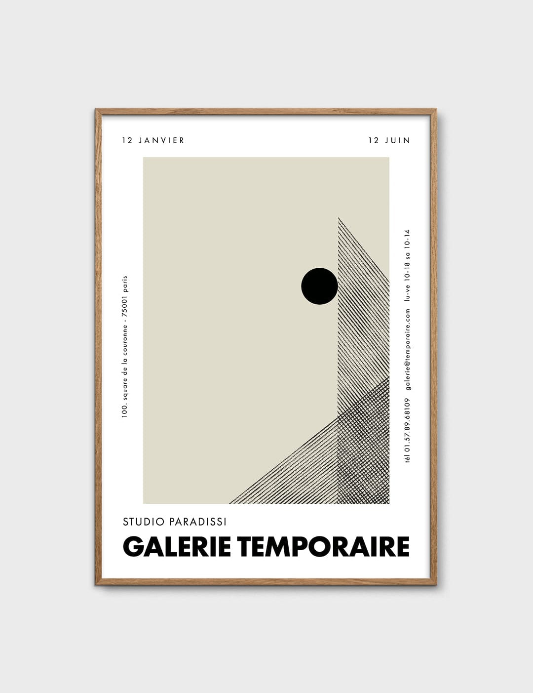 Galerie Temporaire 29 by Studio Paradissi