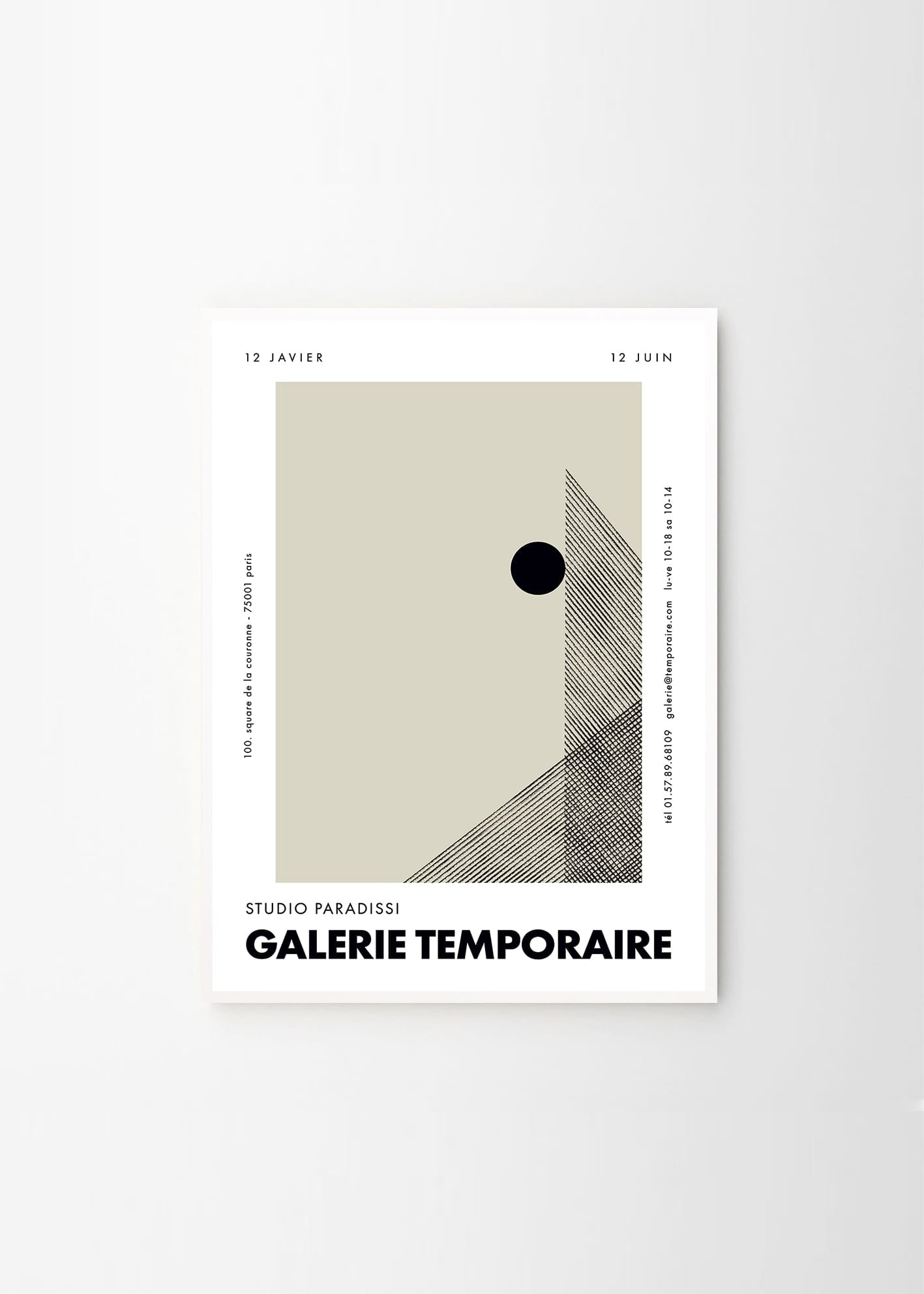 Galerie Temporaire 29 by Studio Paradissi