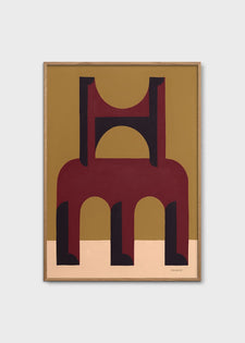 Red Monument by Studio Paradissi