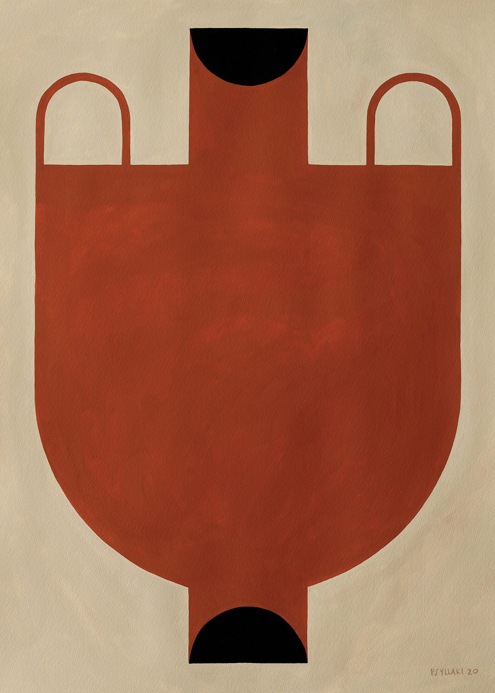Silhouette Of A Vase 06 by Studio Paradissi