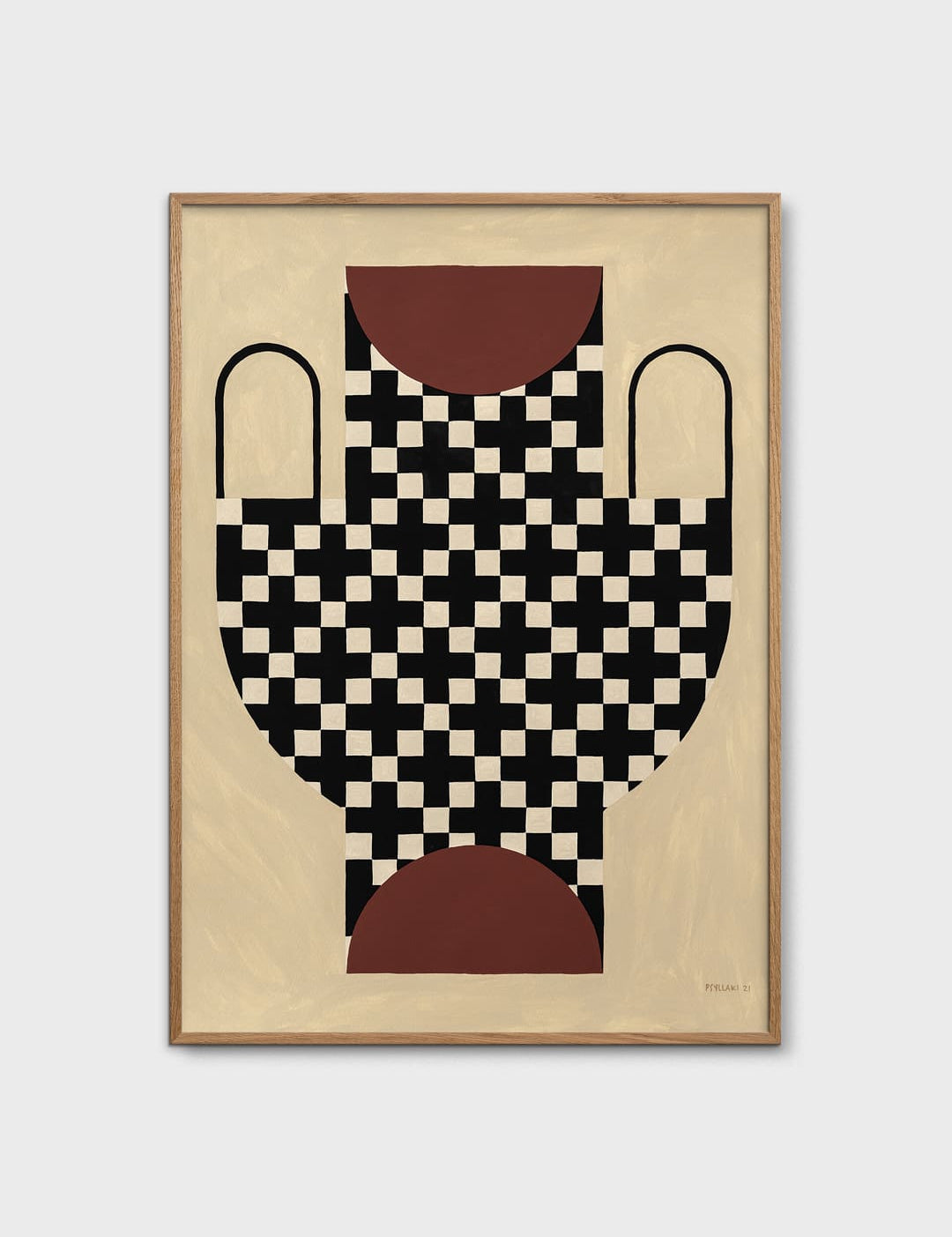 Vase With Cross Pattern by Studio Paradissi