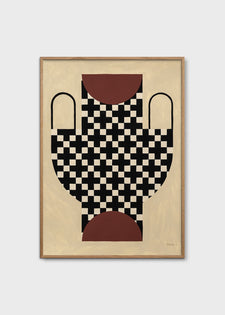 Vase With Cross Pattern by Studio Paradissi