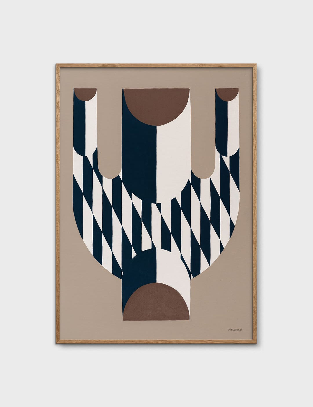 Vase with Diagonal Pattern by Studio Paradissi