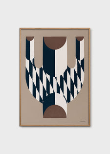 Vase with Diagonal Pattern by Studio Paradissi