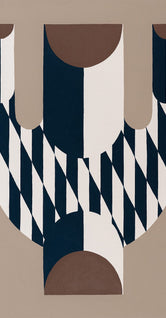 Vase with Diagonal Pattern by Studio Paradissi