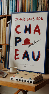Le Chapeau Rond et Rouge by Another Art Project