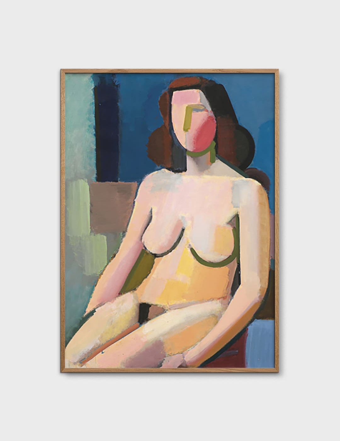 Vilhelm Lundstrom, Seated Female Nude 1940 by Rosenstiels