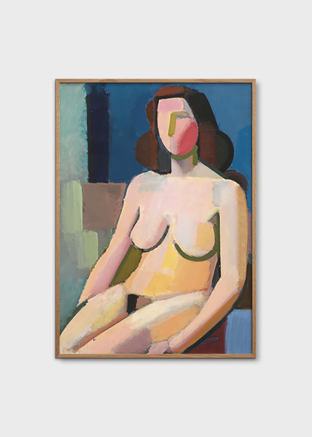 Vilhelm Lundstrom, Seated Female Nude 1940 by Rosenstiels