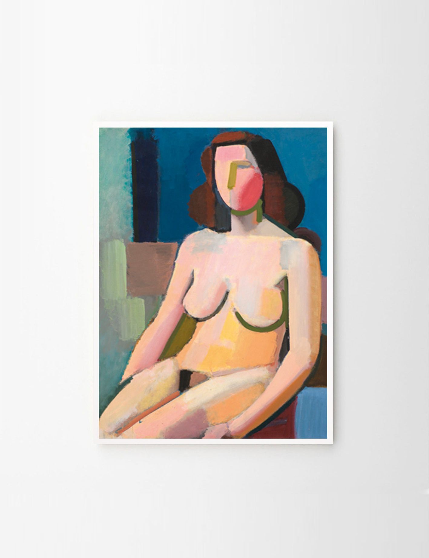 Vilhelm Lundstrom, Seated Female Nude 1940 by Rosenstiels
