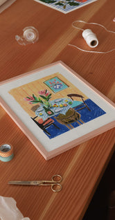 Pastel Table by Laura Page