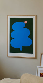Fat Tree Pink Moon by Wensi Zhai
