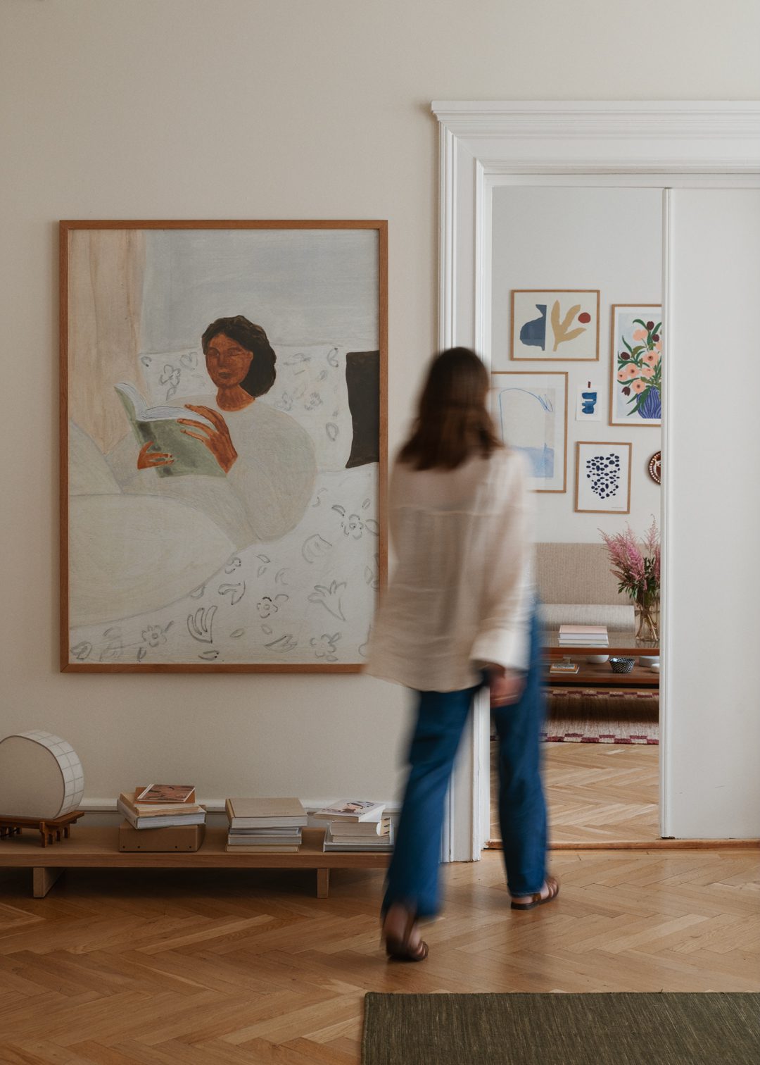 Morning Read by Isabelle Vandeplassche | The Poster Club