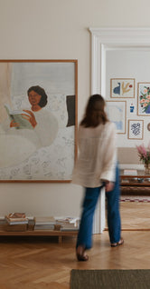 Morning Read by Isabelle Vandeplassche