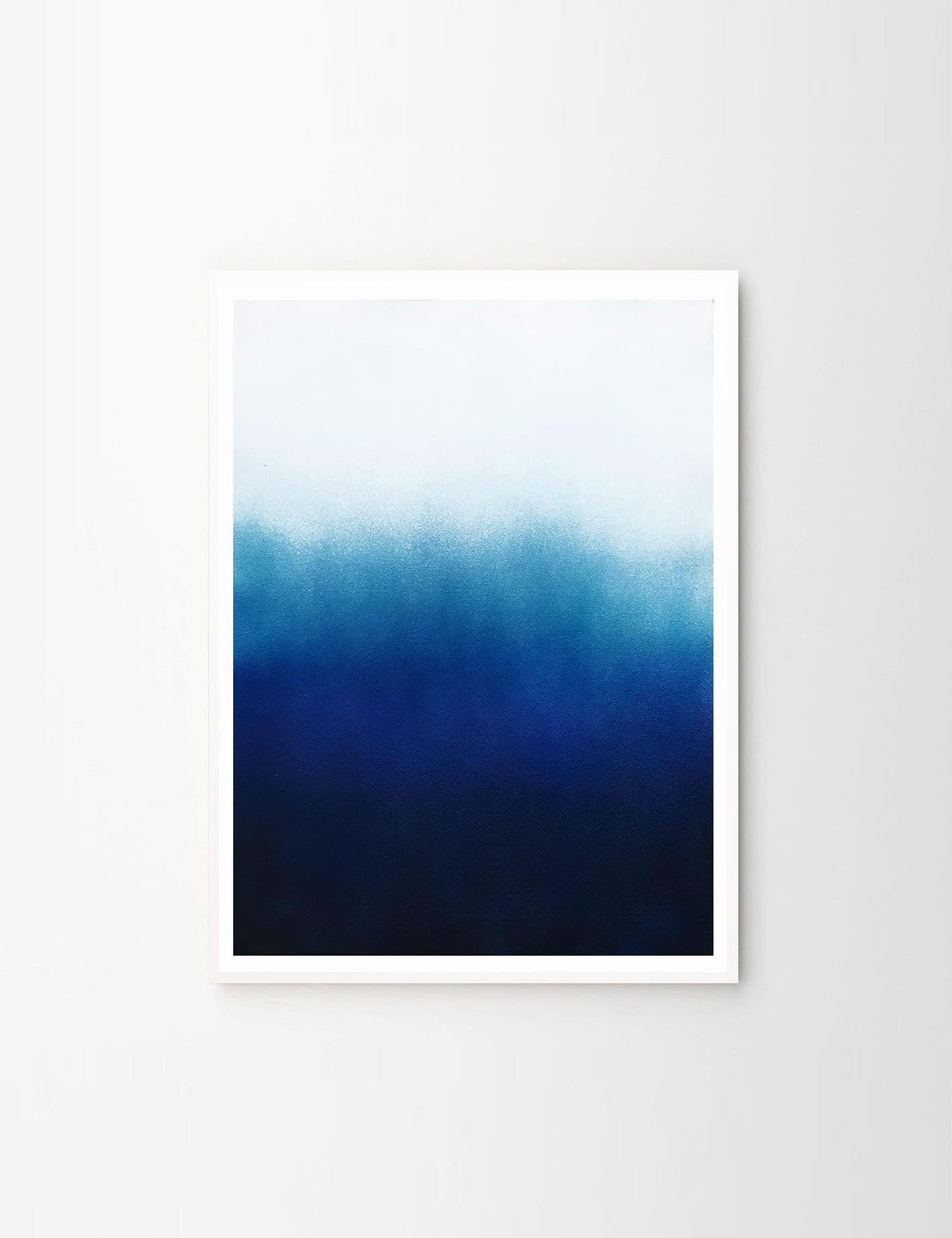 Hazy Blue by Anne Nowak