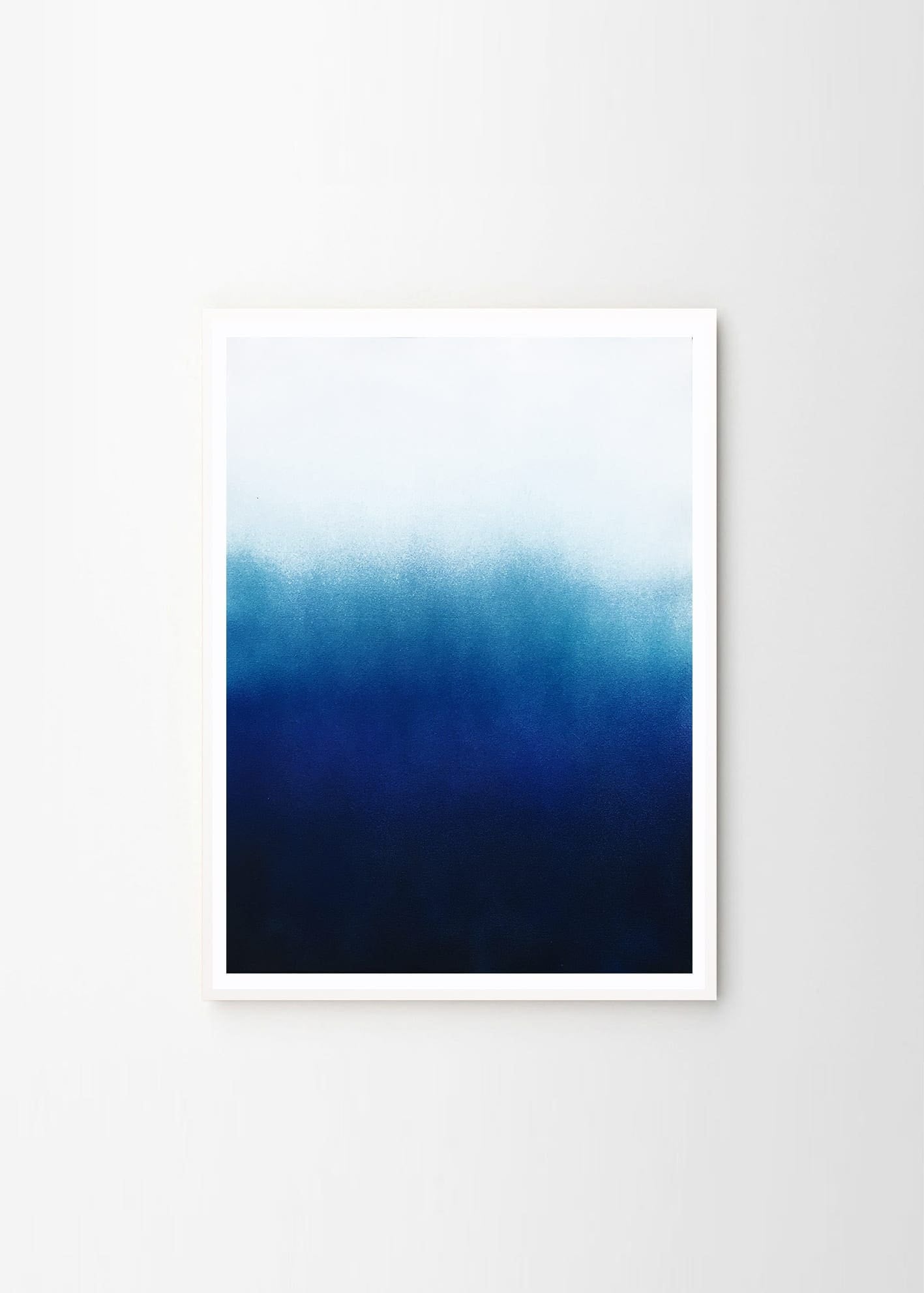 Hazy Blue by Anne Nowak