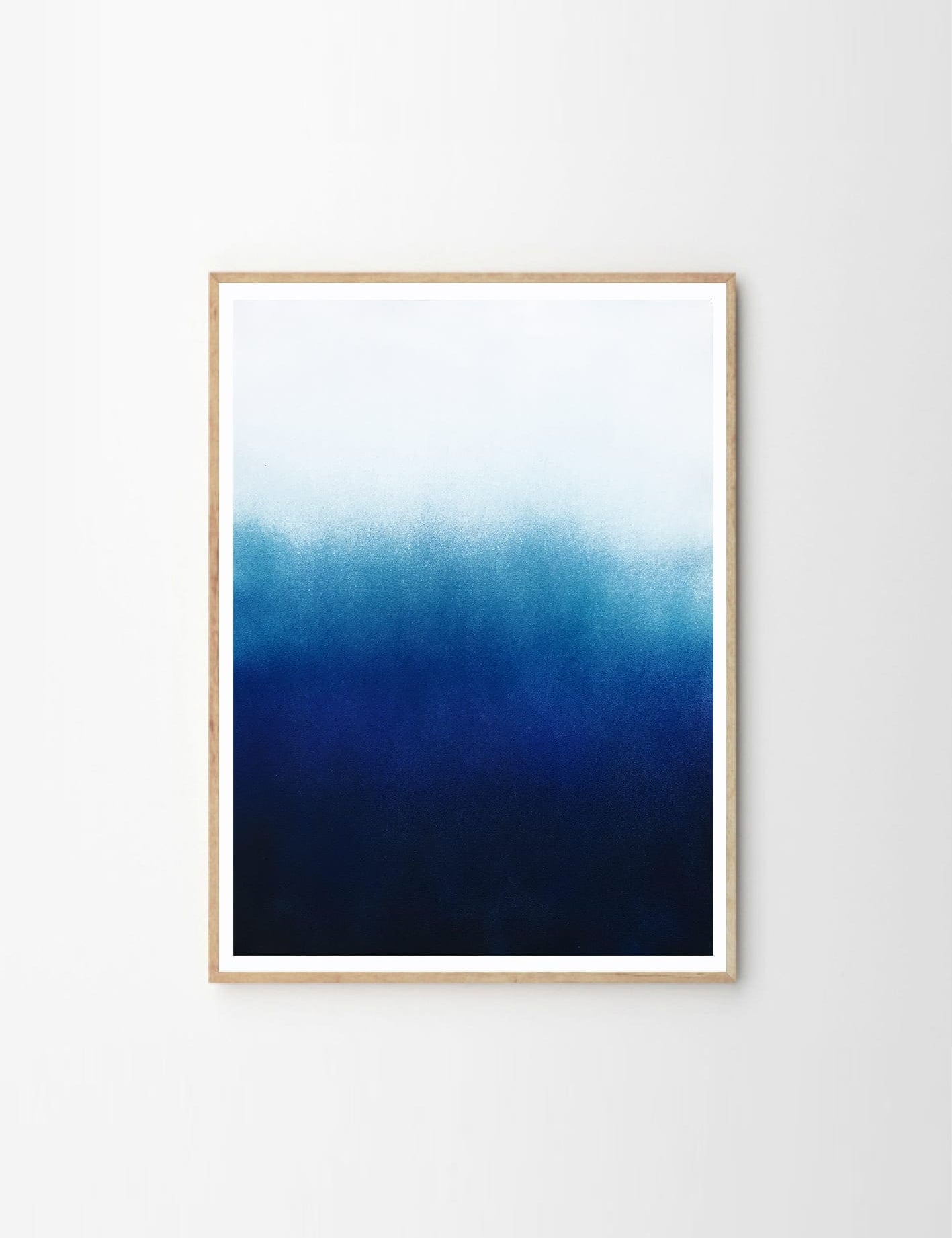 Hazy Blue by Anne Nowak