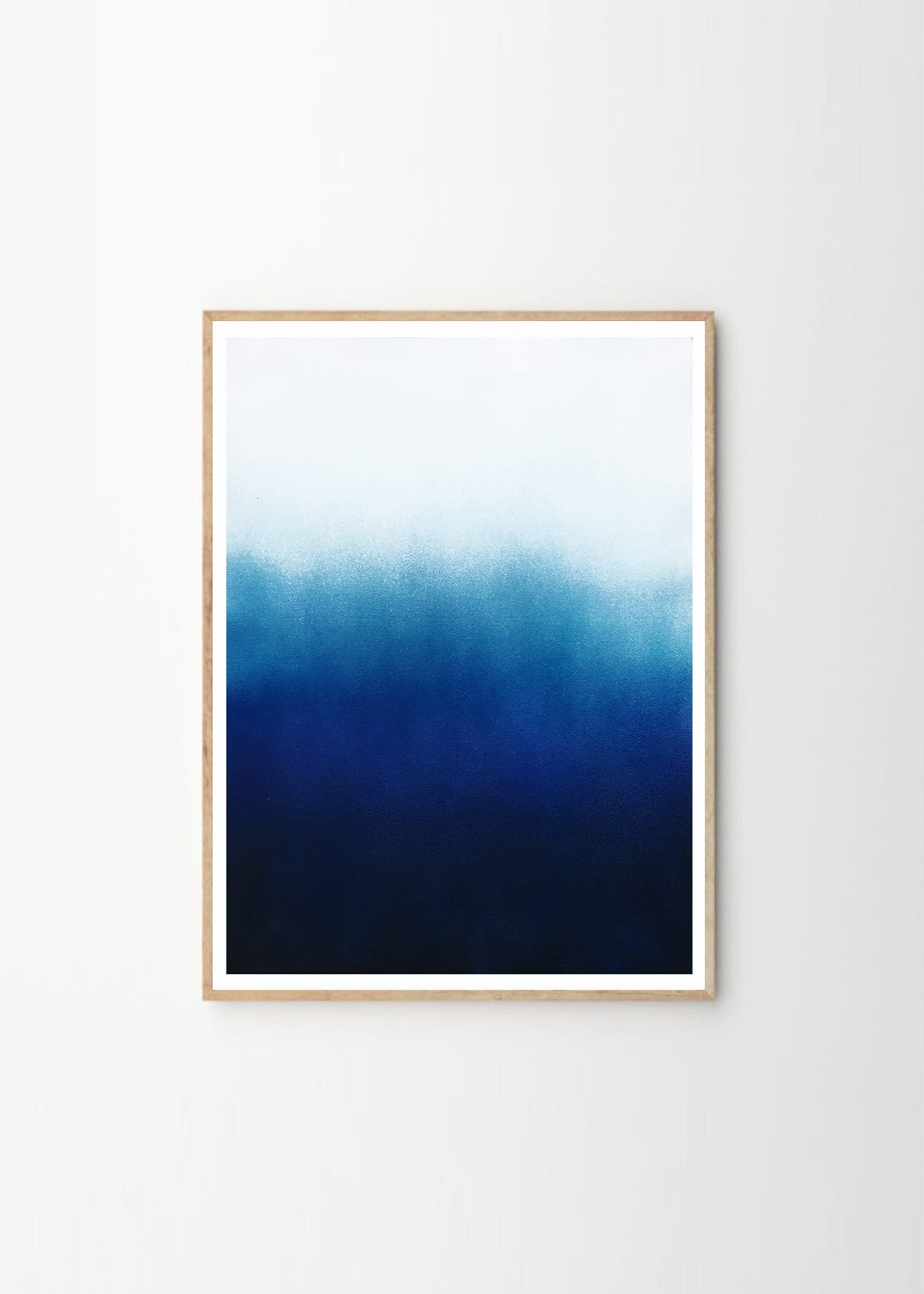 Hazy Blue by Anne Nowak