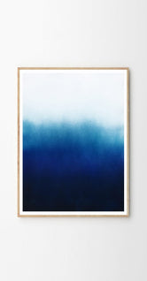 Hazy Blue by Anne Nowak