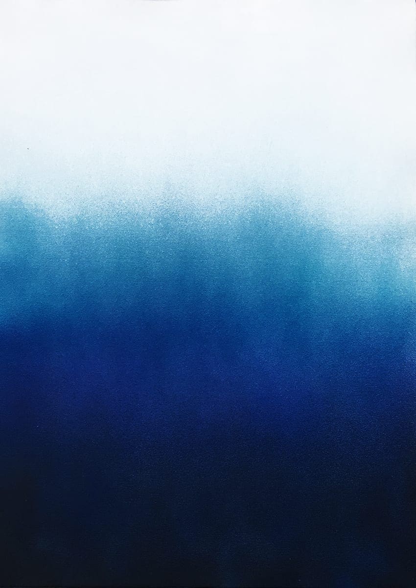 Hazy Blue by Anne Nowak