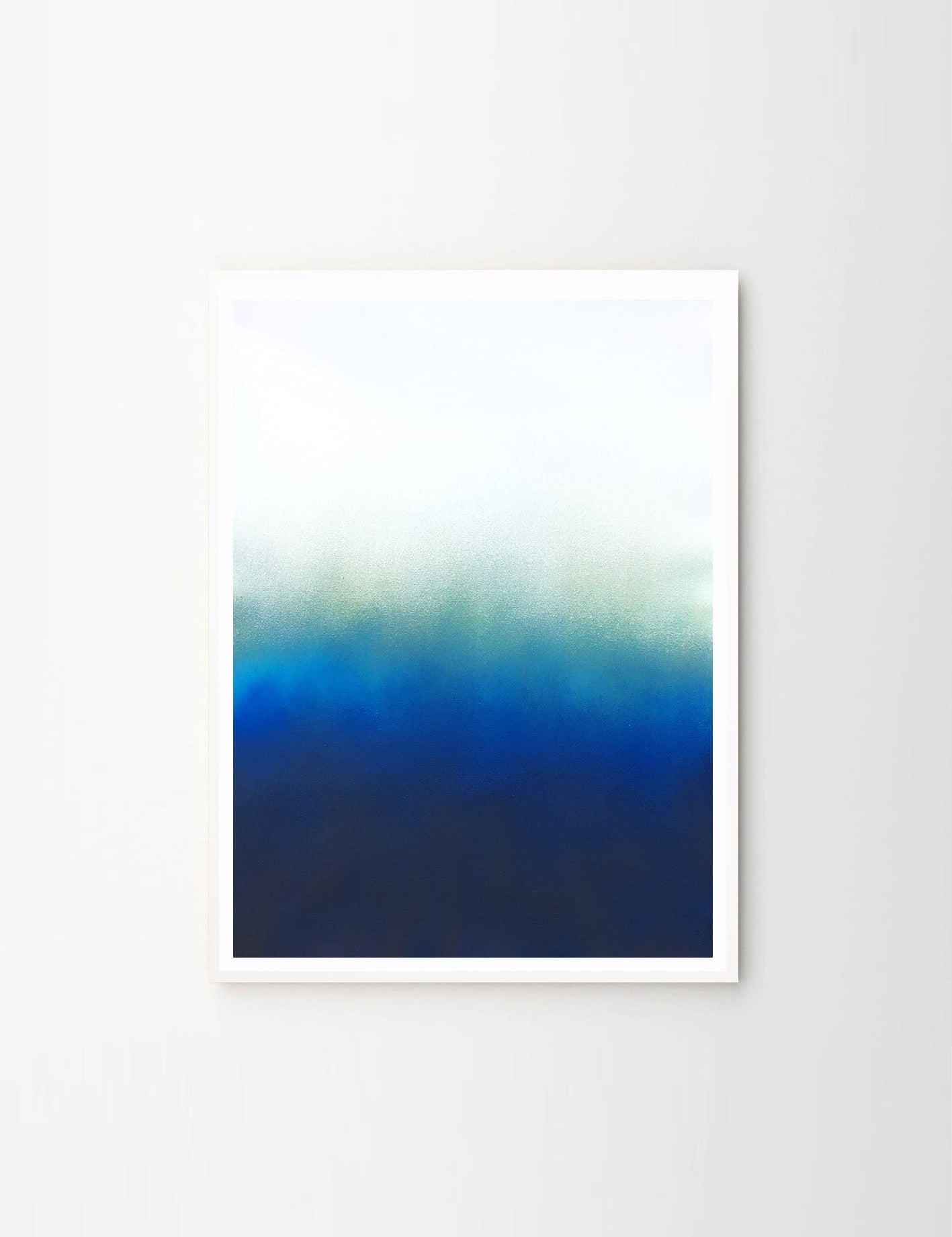 Hazy Turquoise by Anne Nowak