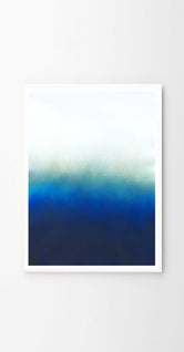Hazy Turquoise by Anne Nowak