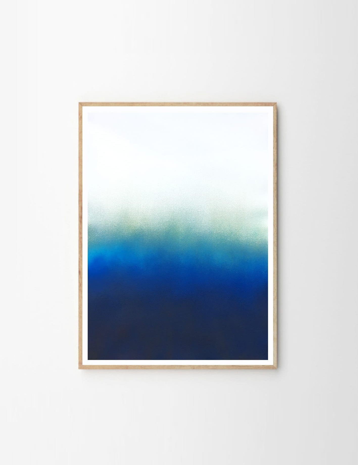Hazy Turquoise by Anne Nowak