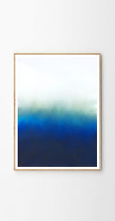 Hazy Turquoise by Anne Nowak