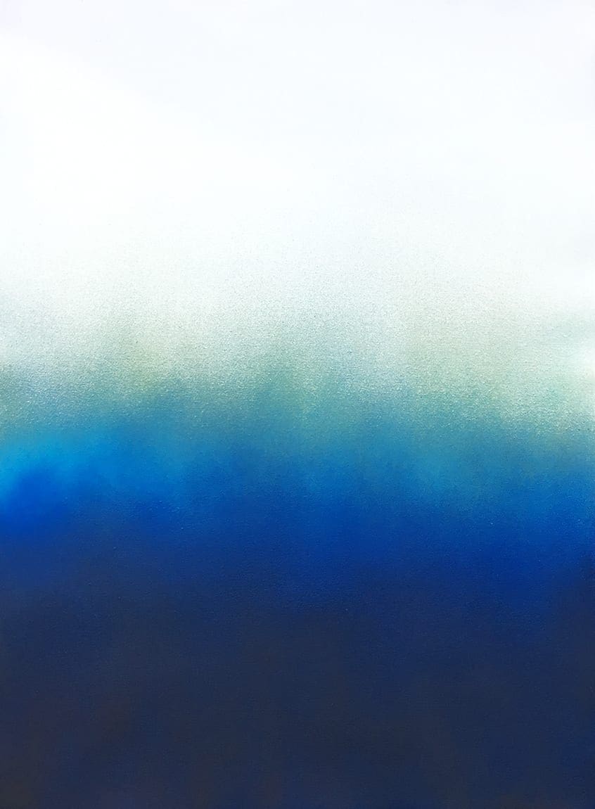 Hazy Turquoise by Anne Nowak