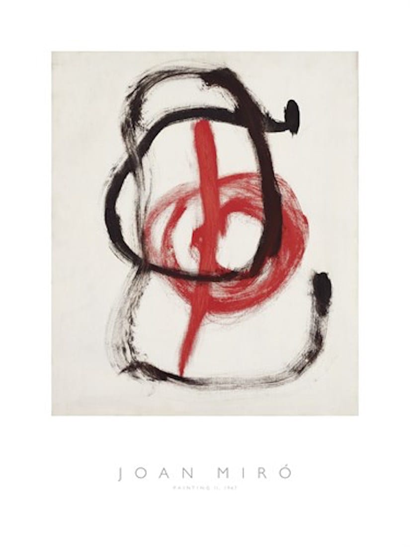 Joan Miro, Painting II 1967 by Rosenstiels