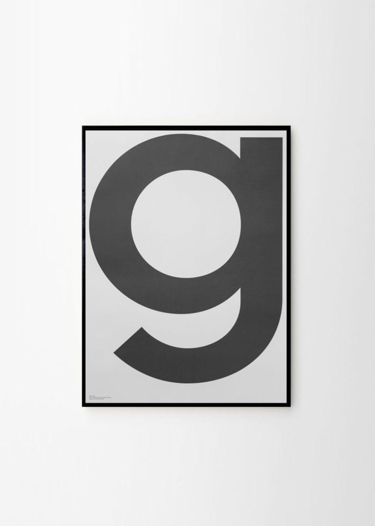 Grey Poster — G - THE POSTER CLUB
