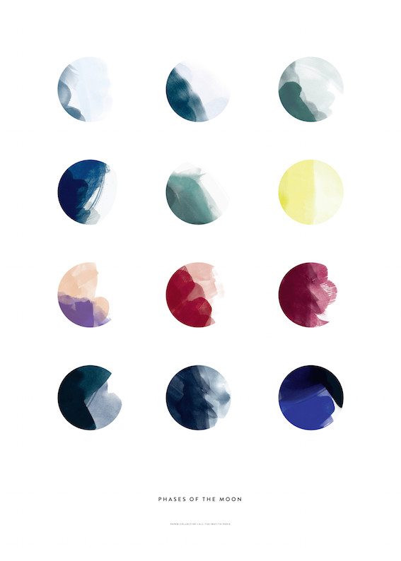 Paper Collective x All The Way To Paris, Moon Phases