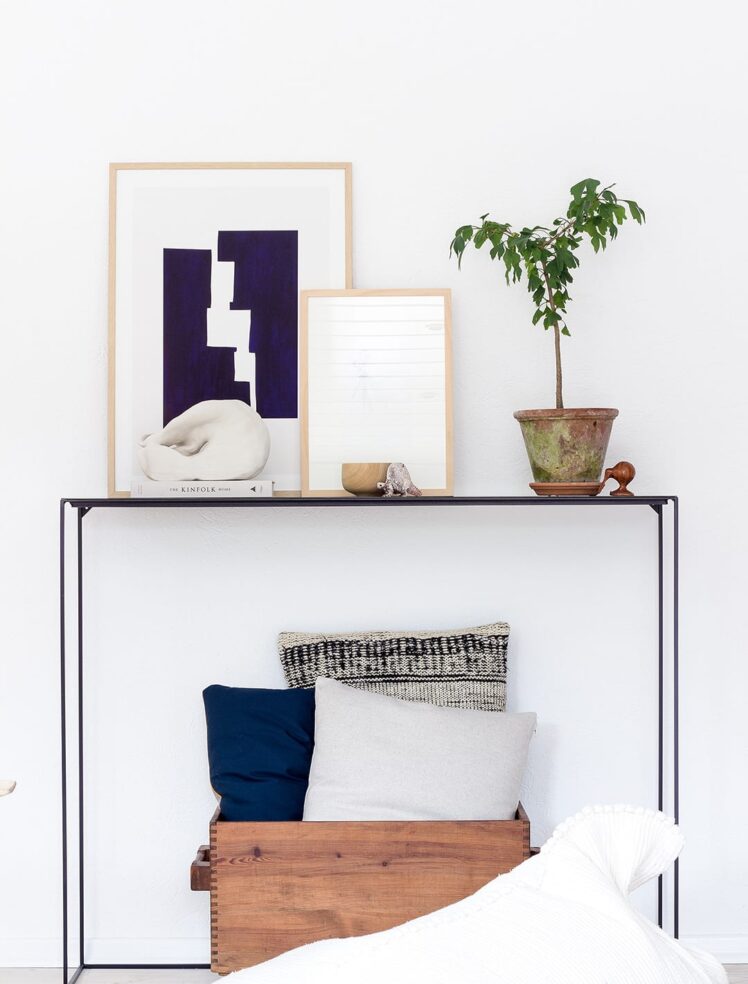 Decorating with art | via ThePosterClub.com