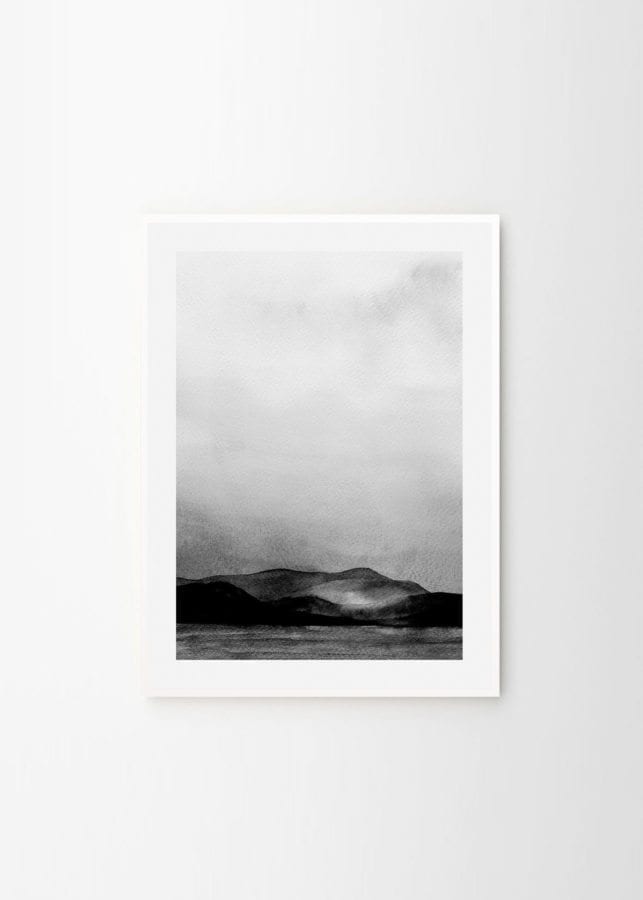 Melissa Selmin, Lake of stillness art print - THE POSTER CLUB