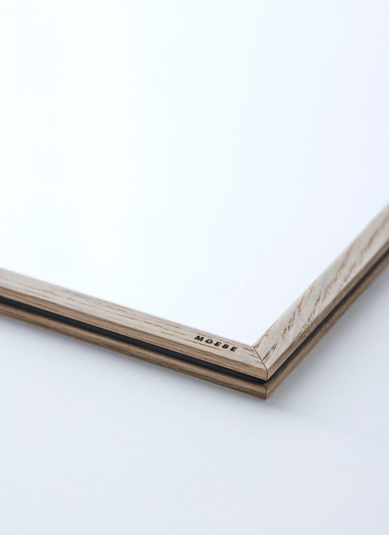 Transparent Moebe Oak Frame - THE POSTER CLUB